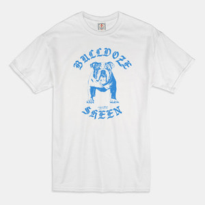Bulldoze T-Shirts white / light blue